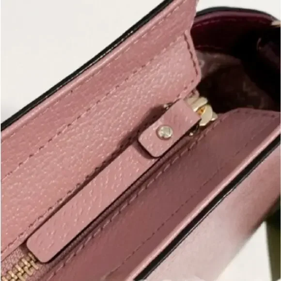 KATE SPADE Grand Street Hayden Peony Mulberry Colorblock Crossbody Purse Bag - Picture 7 of 10